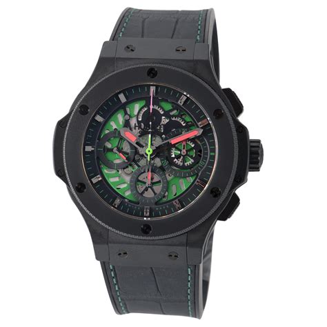 hublot big bang mexican football federation|SPIRIT OF BIG BANG TITANIUM GREEN CARBON MEXICO: A .